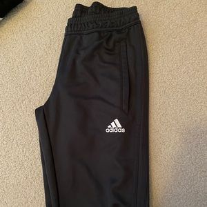 dark grey adidas pants